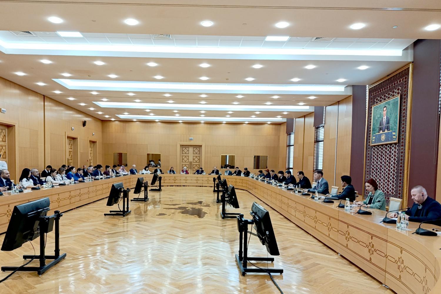 Türkmenistanyň DIM-nde brifing geçirildi